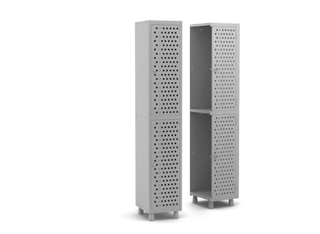 Roupeiro de Aço Portas Perfuradas